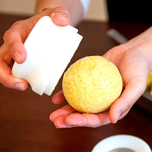 Moule à Boule De Riz Onigiri En Acier Inoxydable 304 - Kit Fabrication Sushi Maison - Facile à Nettoyer