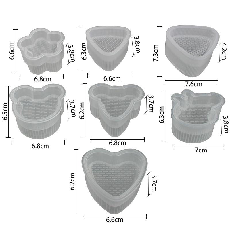 Moules à onigiri - Dimensions