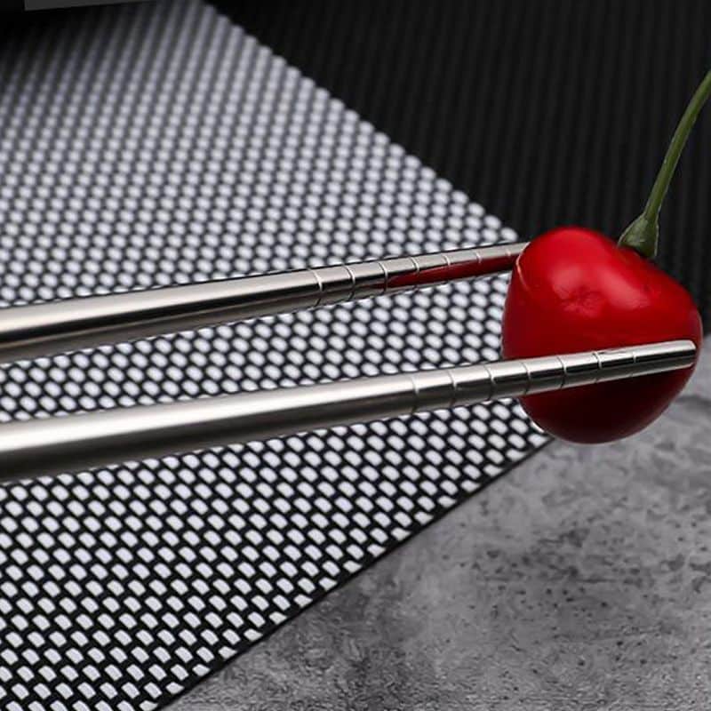 Baguettes à sushi inox